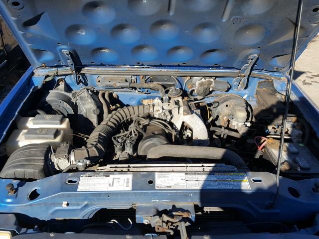 1FTYR10C1XUB21518 - 1999 FORD RANGER BLUE photo 7