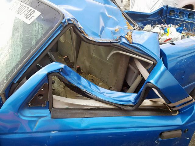 1FTYR10C1XUB21518 - 1999 FORD RANGER BLUE photo 9