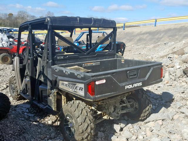 4XARVE991J8497657 - 2018 POLARIS RANGER CRE GRAY photo 3