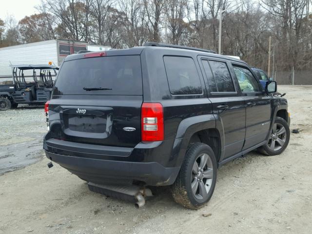 1C4NJPFAXFD398721 - 2015 JEEP PATRIOT LA BLACK photo 4