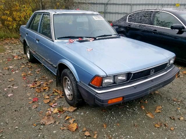 JHMSZ3428CC030456 - 1982 HONDA ACCORD BLUE photo 1