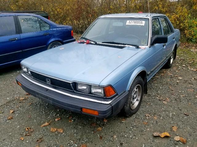 JHMSZ3428CC030456 - 1982 HONDA ACCORD BLUE photo 2