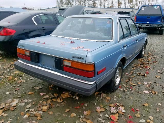 JHMSZ3428CC030456 - 1982 HONDA ACCORD BLUE photo 4