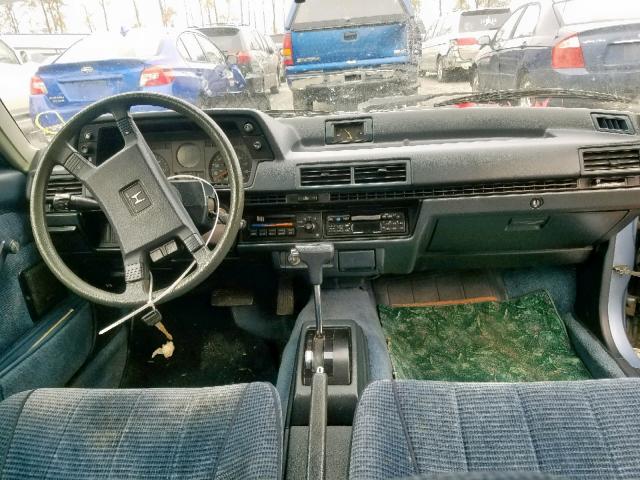 JHMSZ3428CC030456 - 1982 HONDA ACCORD BLUE photo 9