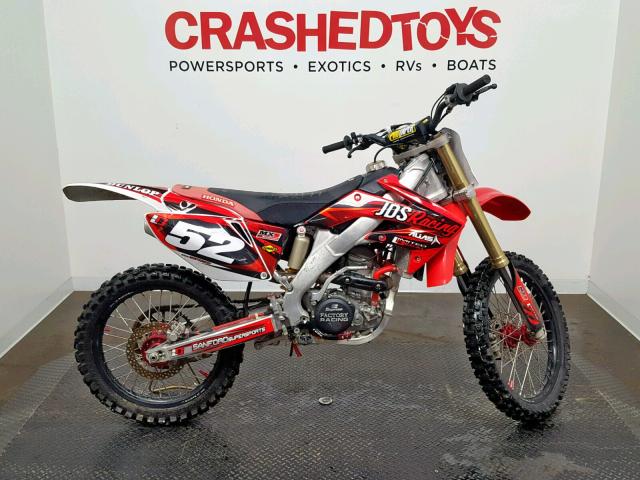 JH2ME10368K410067 - 2008 HONDA CRF250 R RED photo 1