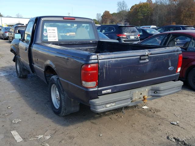 1FTYR10CXYPB94760 - 2000 FORD RANGER BLACK photo 3