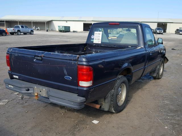 1FTYR10CXYPB94760 - 2000 FORD RANGER BLACK photo 4