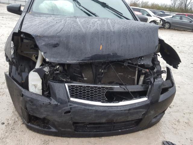 3N1BB6AP0AL607475 - 2010 NISSAN SENTRA SE- BLACK photo 9