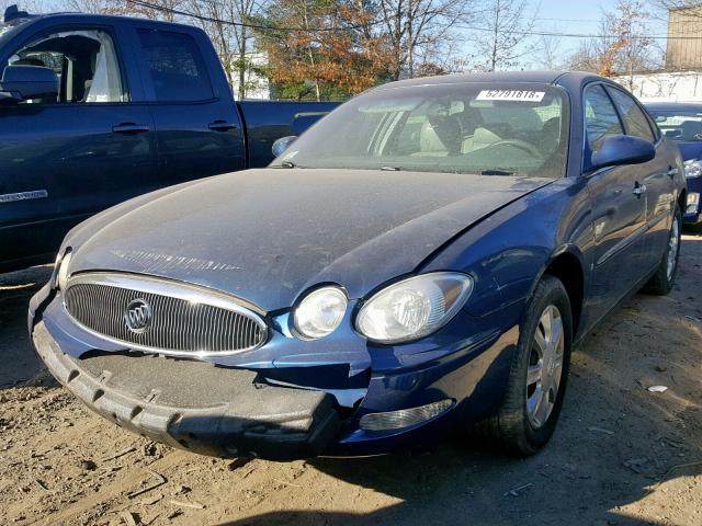 2G4WC582X61181766 - 2006 BUICK LACROSSE C BLUE photo 2