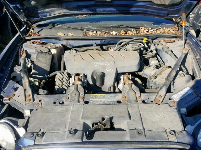 2G4WC582X61181766 - 2006 BUICK LACROSSE C BLUE photo 7