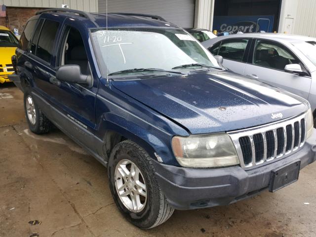 1J4GW48S53C558952 - 2003 JEEP GRAND CHER BLUE photo 1