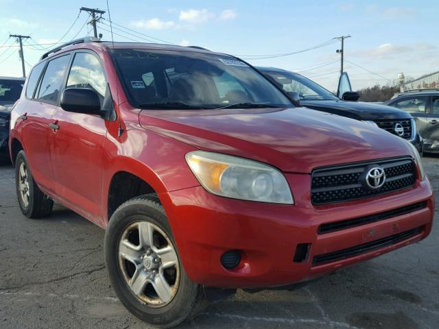 JTMZD33VX65007473 - 2006 TOYOTA RAV4 RED photo 1