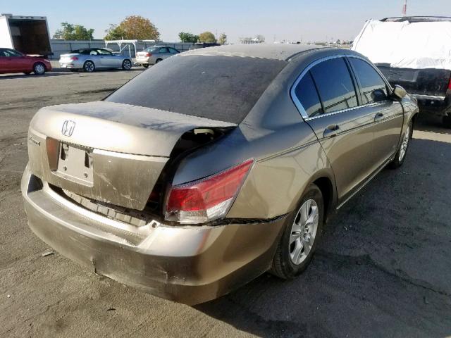 JHMCP26479C011070 - 2009 HONDA ACCORD LXP GOLD photo 4