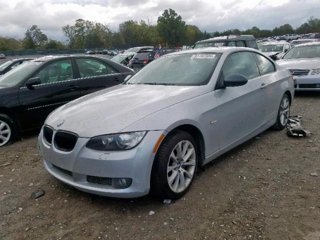 WBAWC73528E062920 - 2008 BMW 335 XI SILVER photo 2