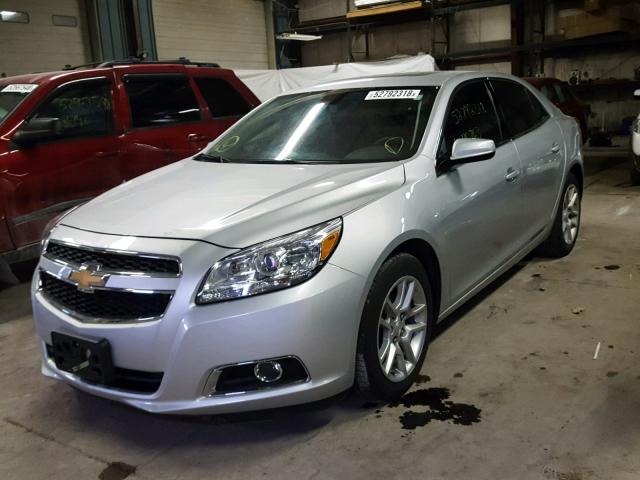 1G11F5SR6DF128590 - 2013 CHEVROLET MALIBU 2LT SILVER photo 2