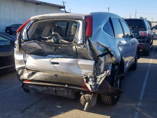 2HKRM3H79EH528564 - 2014 HONDA CR-V EXL SILVER photo 4