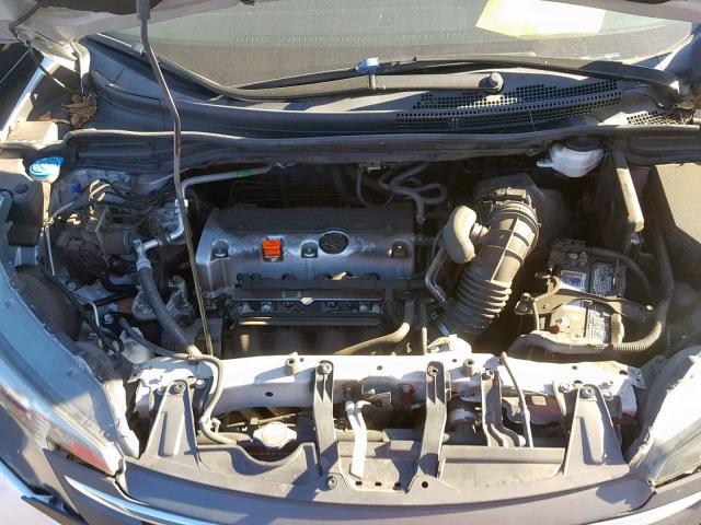 2HKRM3H79EH528564 - 2014 HONDA CR-V EXL SILVER photo 7