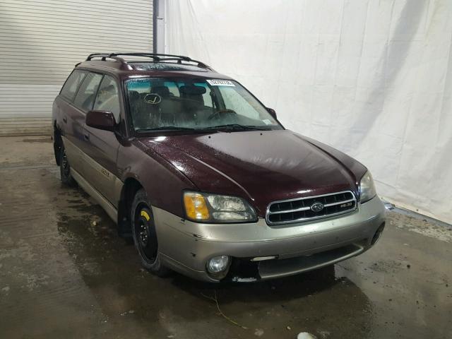 4S3BH806017669656 - 2001 SUBARU LEGACY OUT MAROON photo 1