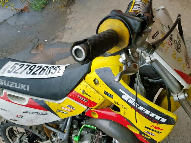 JK6KXGBC65A014478 - 2005 SUZUKI DIRTBIKE YELLOW photo 9