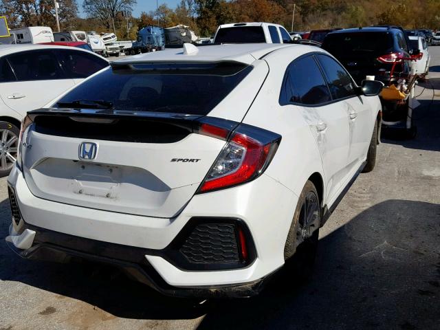 SHHFK7H47JU222301 - 2018 HONDA CIVIC SPOR WHITE photo 4