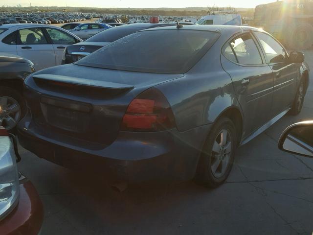 2G2WP552661200301 - 2006 PONTIAC GRAND PRIX GRAY photo 4