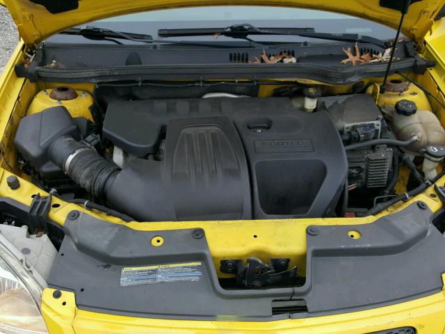 1G2AL15FX77239771 - 2007 PONTIAC G5 YELLOW photo 7