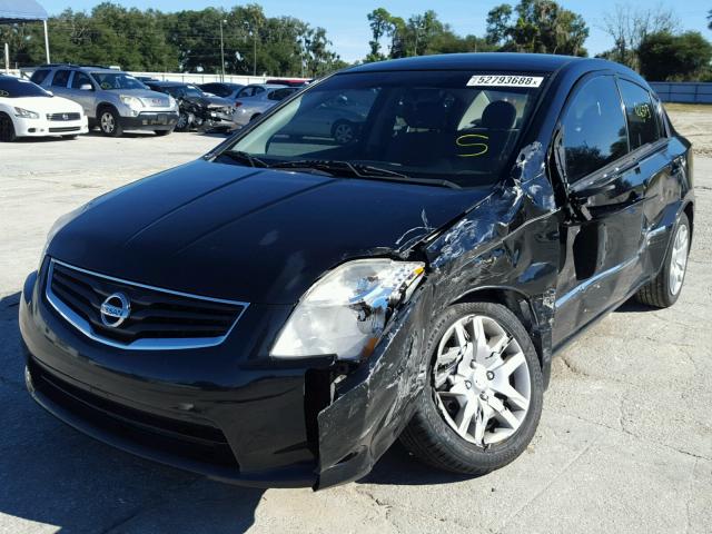 3N1AB6AP4CL611589 - 2012 NISSAN SENTRA 2.0 BLACK photo 2