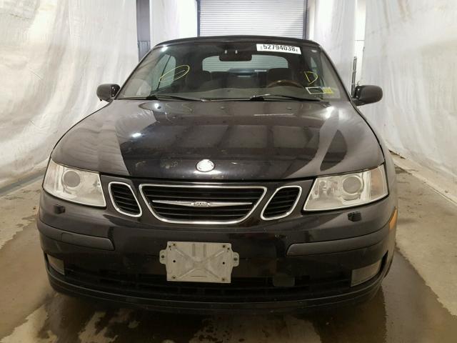 YS3FD75Y346000964 - 2004 SAAB 93 BLACK photo 9