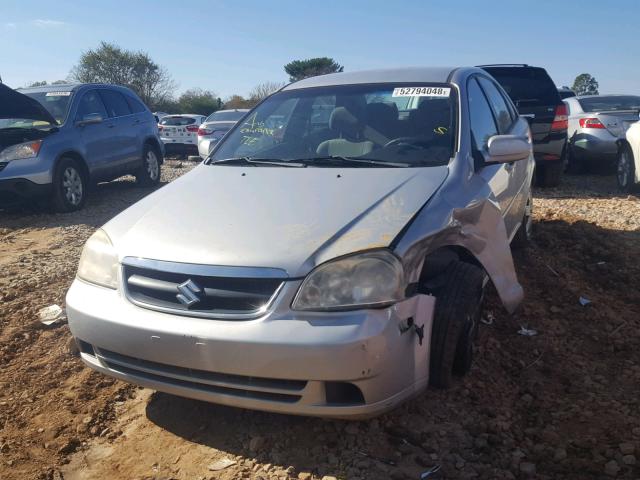 KL5JD56Z96K300778 - 2006 SUZUKI FORENZA SILVER photo 2