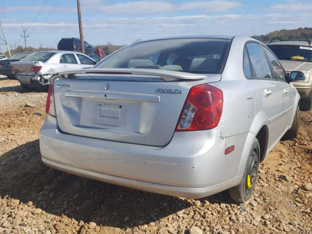 KL5JD56Z96K300778 - 2006 SUZUKI FORENZA SILVER photo 4