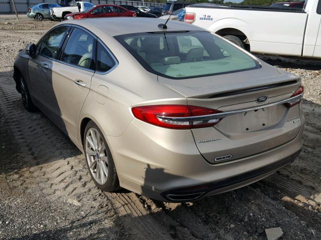 3FA6P0K94HR155556 - 2017 FORD FUSION TIT TAN photo 3