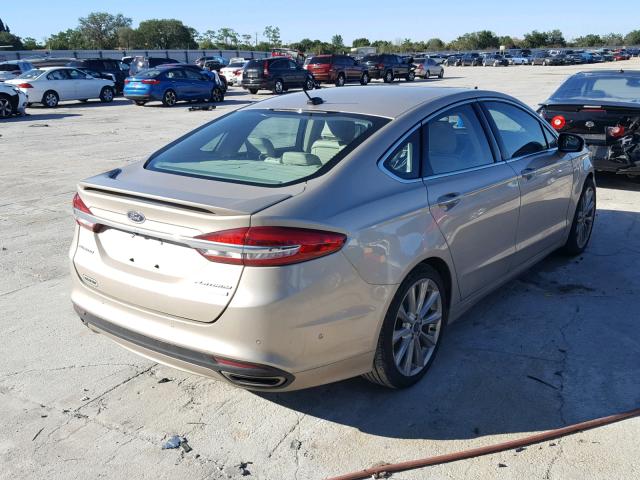 3FA6P0K94HR155556 - 2017 FORD FUSION TIT TAN photo 4