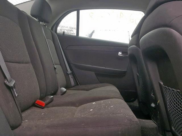 1G1ZC5EU7CF386014 - 2012 CHEVROLET MALIBU 1LT WHITE photo 6