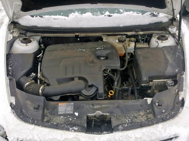 1G1ZC5EU7CF386014 - 2012 CHEVROLET MALIBU 1LT WHITE photo 7