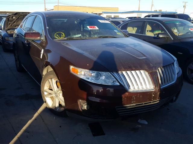 1LNHL9DR2AG610560 - 2010 LINCOLN MKS BURGUNDY photo 1