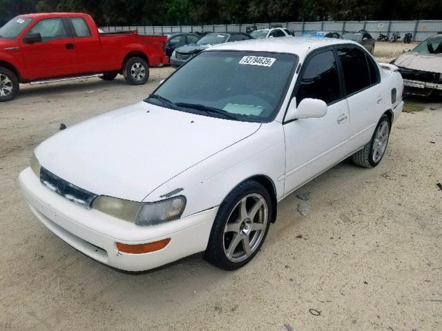 1NXBB02E3VZ538697 - 1997 TOYOTA COROLLA DX WHITE photo 2