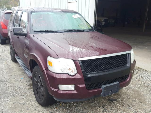 1FMEU75866UA57866 - 2006 FORD EXPLORER L MAROON photo 1