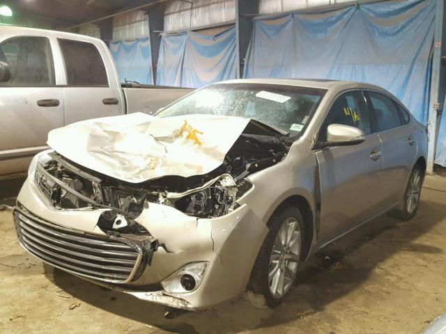 4T1BK1EB2EU129887 - 2014 TOYOTA AVALON BAS BROWN photo 2