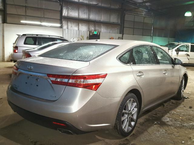 4T1BK1EB2EU129887 - 2014 TOYOTA AVALON BAS BROWN photo 4