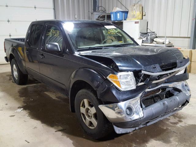 1N6AD09W68C406856 - 2008 NISSAN FRONTIER C BLACK photo 1