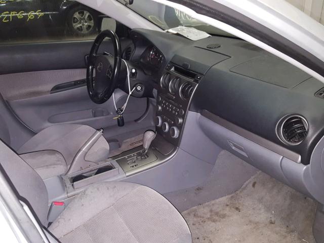 1YVHP82D355M44975 - 2005 MAZDA 6 S SILVER photo 5