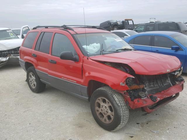 1J4GX48S51C549713 - 2001 JEEP GRAND CHER RED photo 1