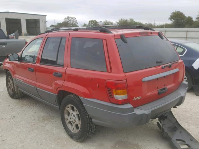 1J4GX48S51C549713 - 2001 JEEP GRAND CHER RED photo 3