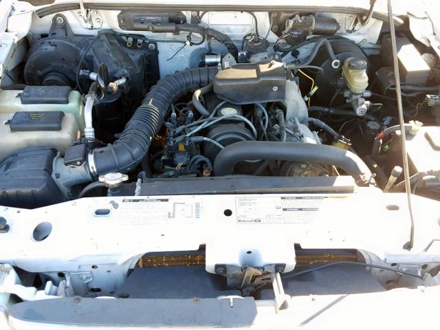 1FTYR10CXYPB48572 - 2000 FORD RANGER WHITE photo 7