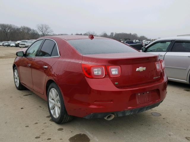 1G11H5SL6EF224548 - 2014 CHEVROLET MALIBU LTZ წითელი ფოტო 3