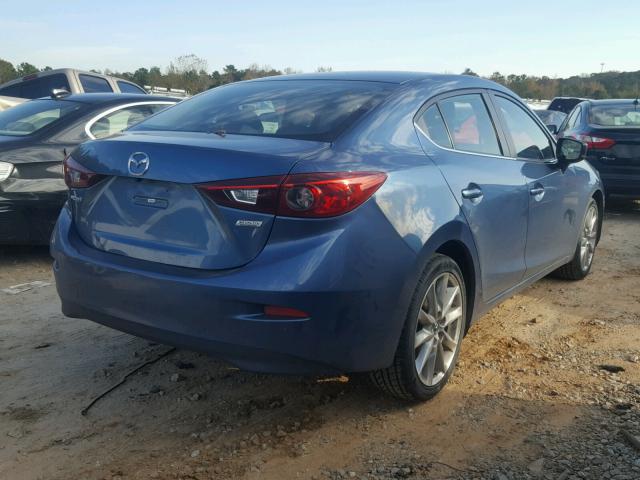 3MZBN1V74HM106401 - 2017 MAZDA 3 TOURING BLUE photo 4