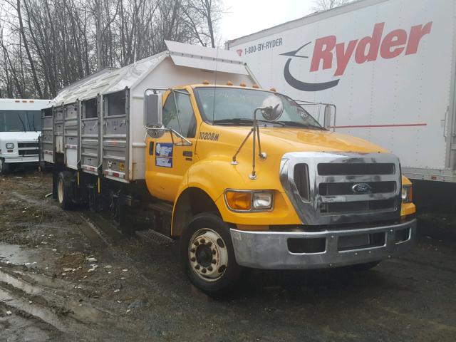 3FRXF65A09V195882 - 2009 FORD F650 SUPER YELLOW photo 1