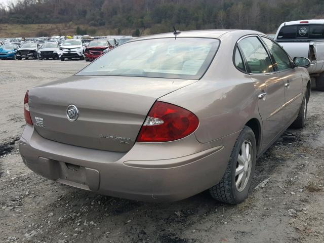 2G4WC582461172397 - 2006 BUICK LACROSSE C BROWN photo 4