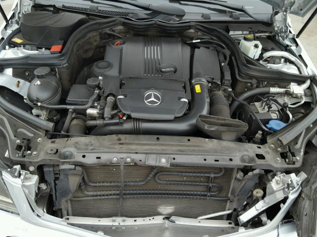 WDDGF4HBXER310630 - 2014 MERCEDES-BENZ C 250 SILVER photo 7