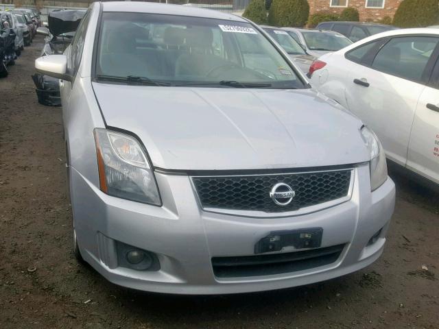 3N1AB6AP5BL686395 - 2011 NISSAN SENTRA 2.0 SILVER photo 9